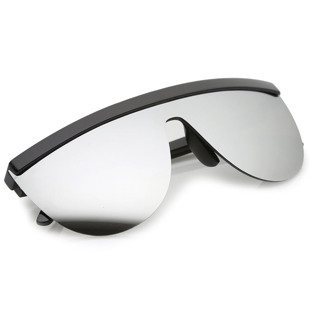 Black / Silver Mirror