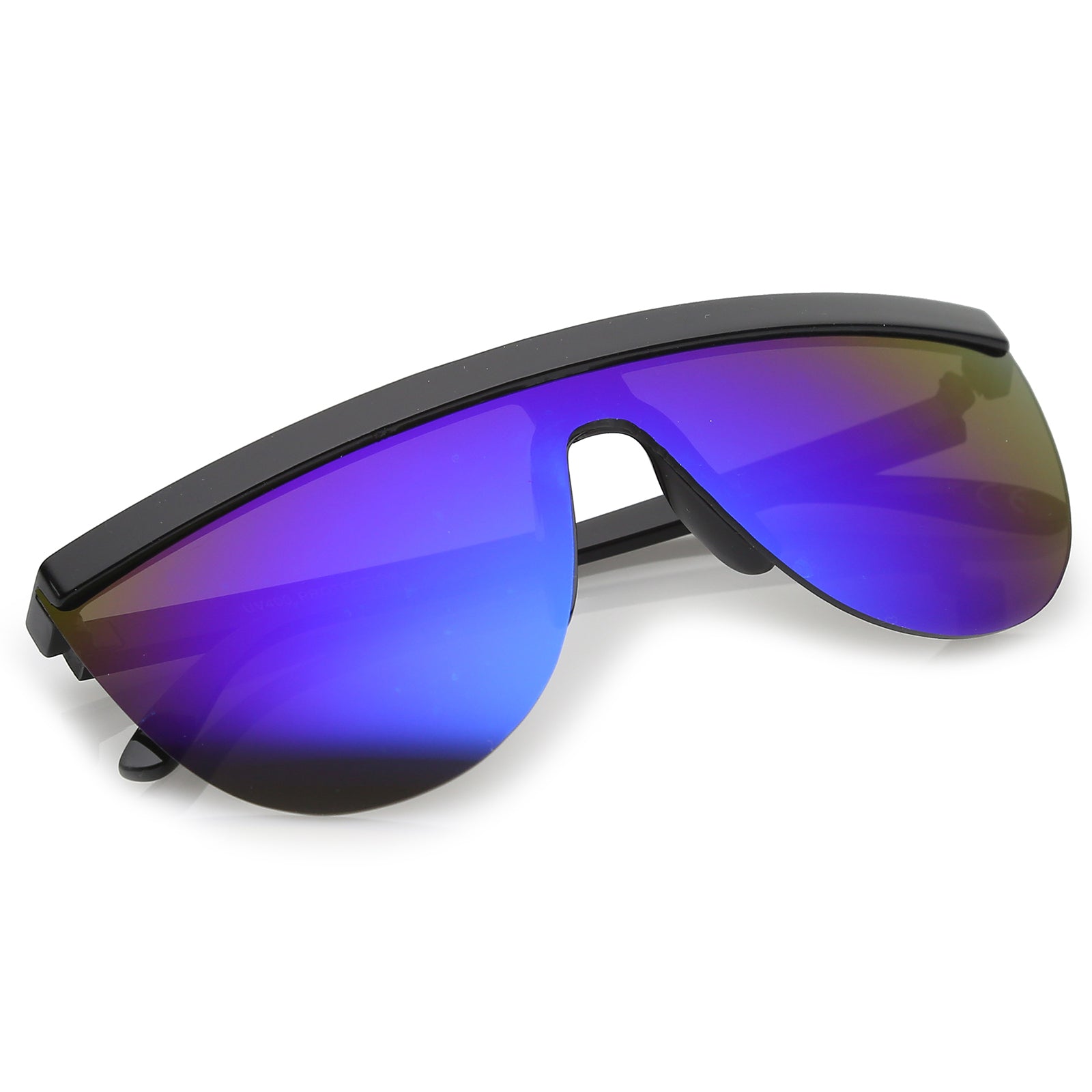 Black / Blue Mirror