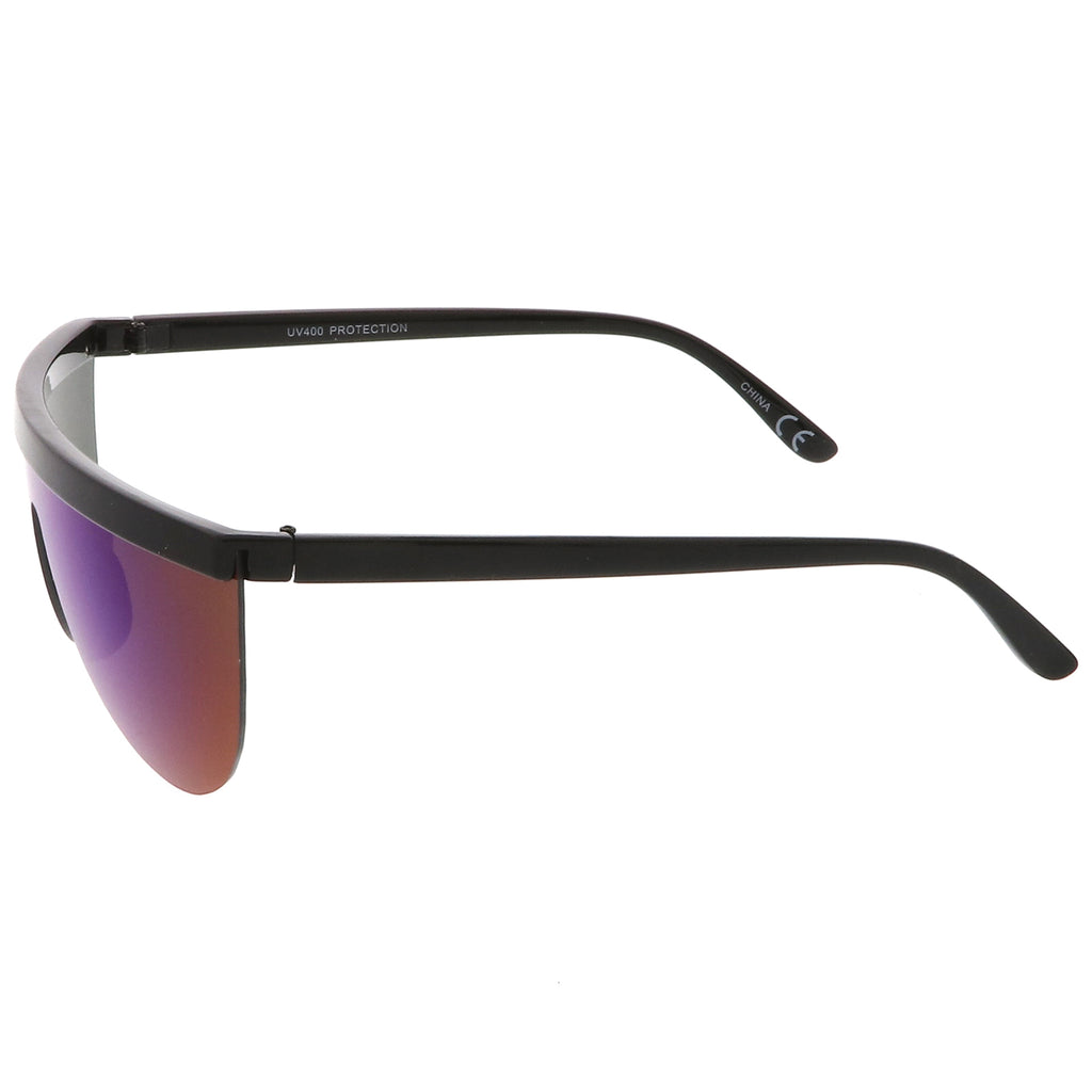 Black / Green Purple Mirror