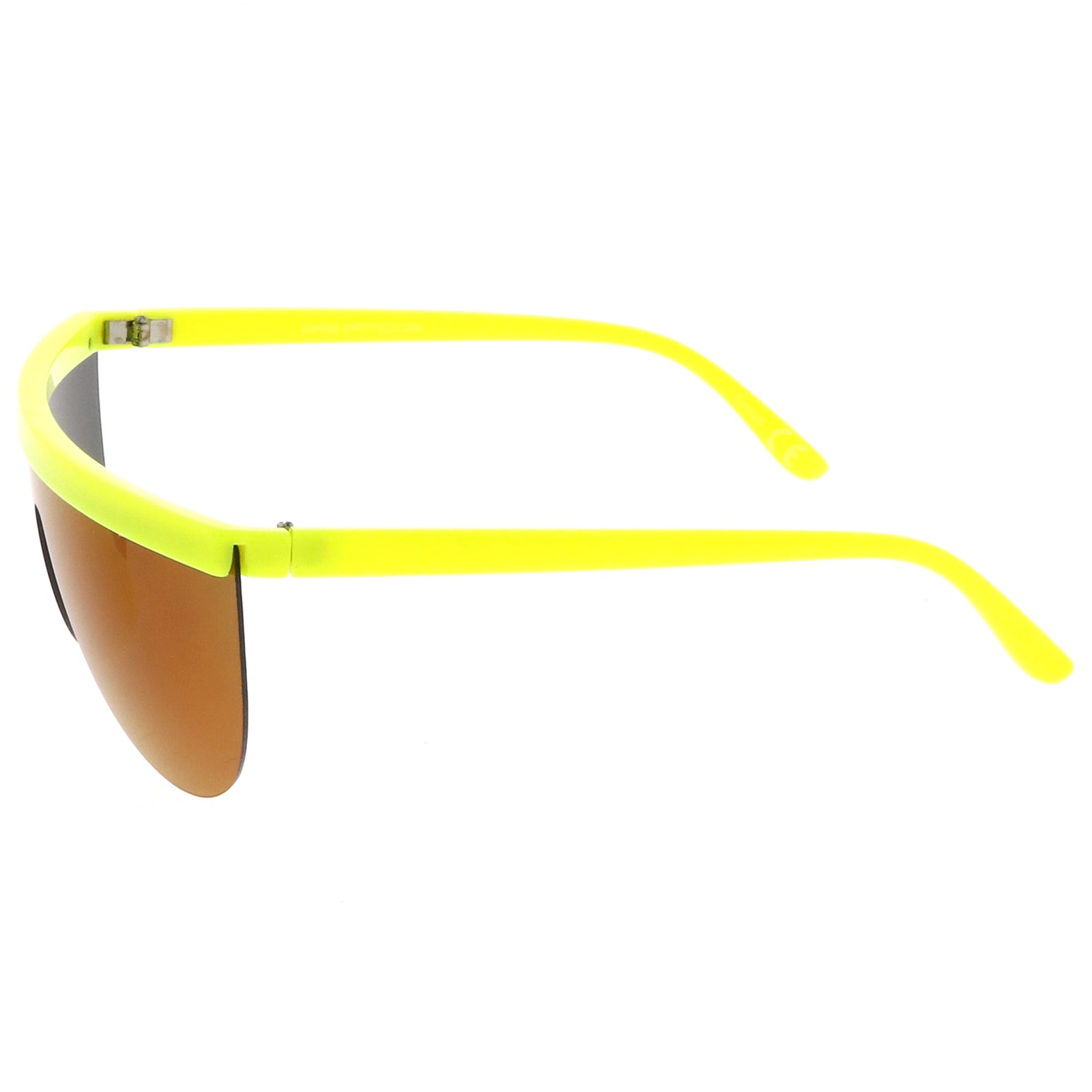 Yellow / Green Purple Mirror