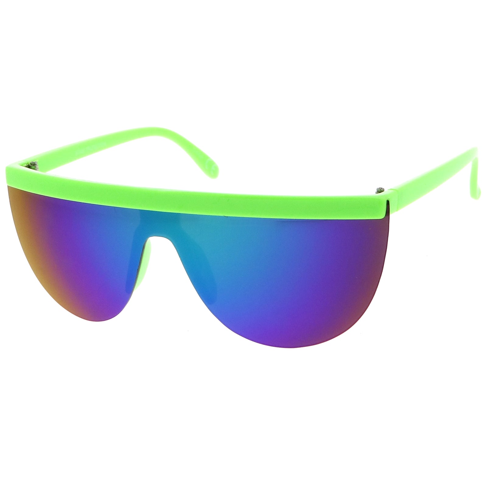 Green / Green Purple Mirror