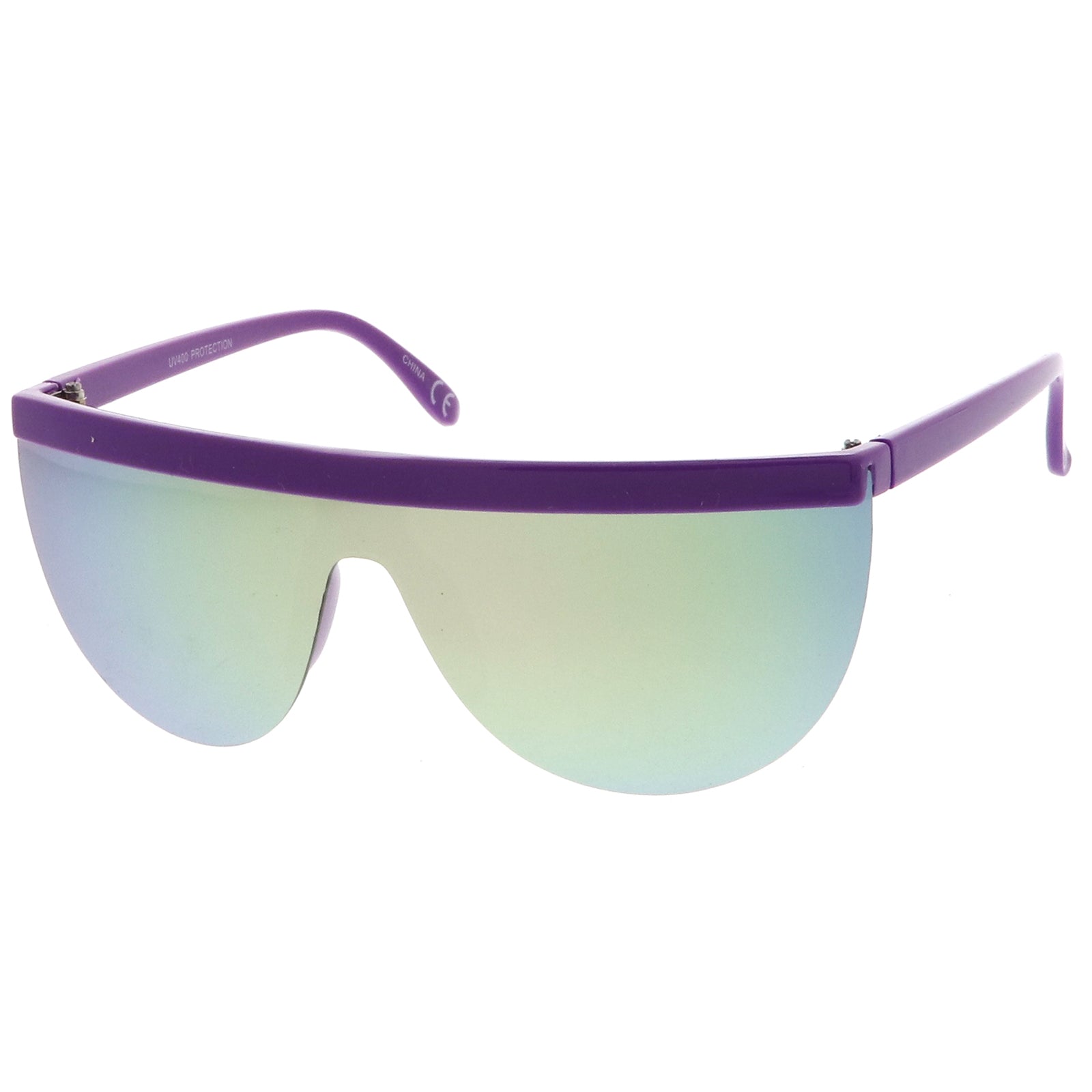 Purple / Silver Mirror