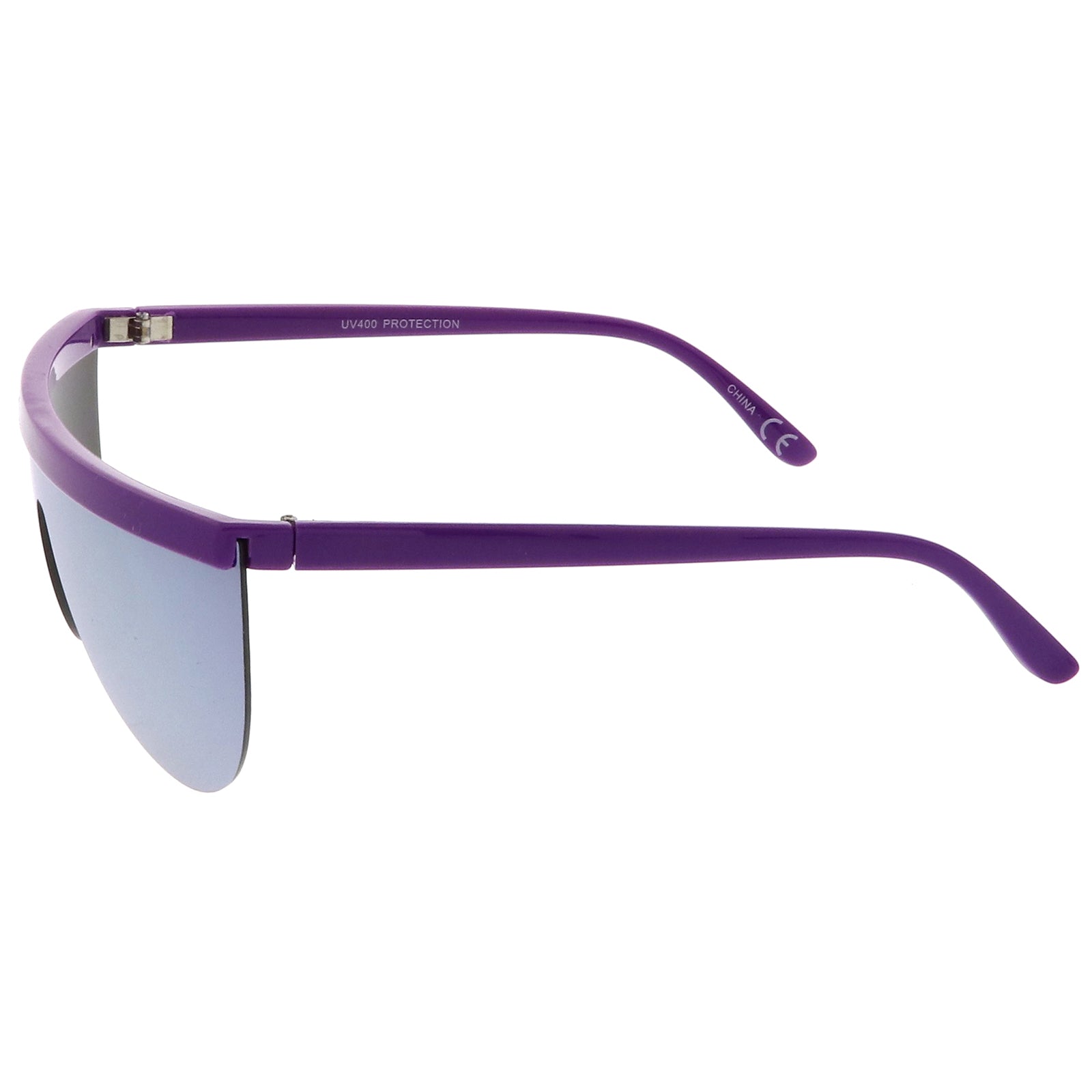 Purple / Silver Mirror