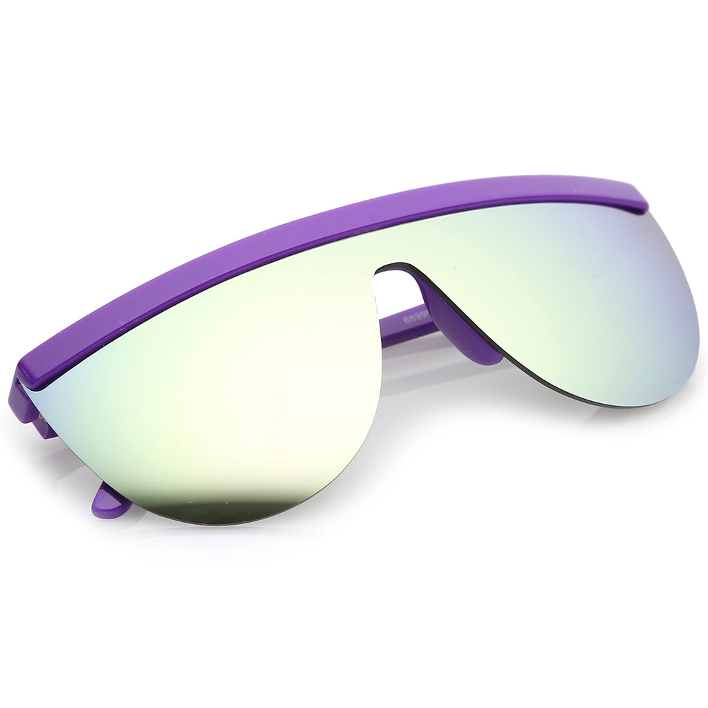 Purple / Silver Mirror