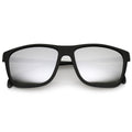Rubberized Black / Silver Mirror