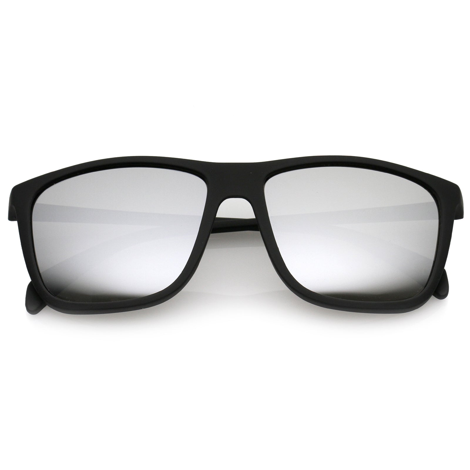 Rubberized Black / Silver Mirror