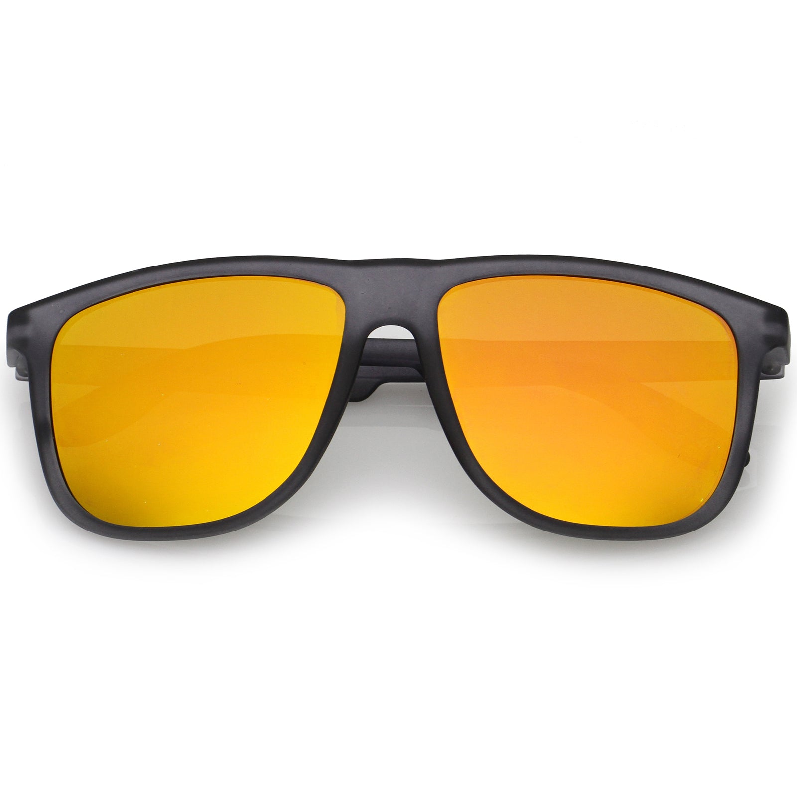 Rubberized Grey / Orange Mirror