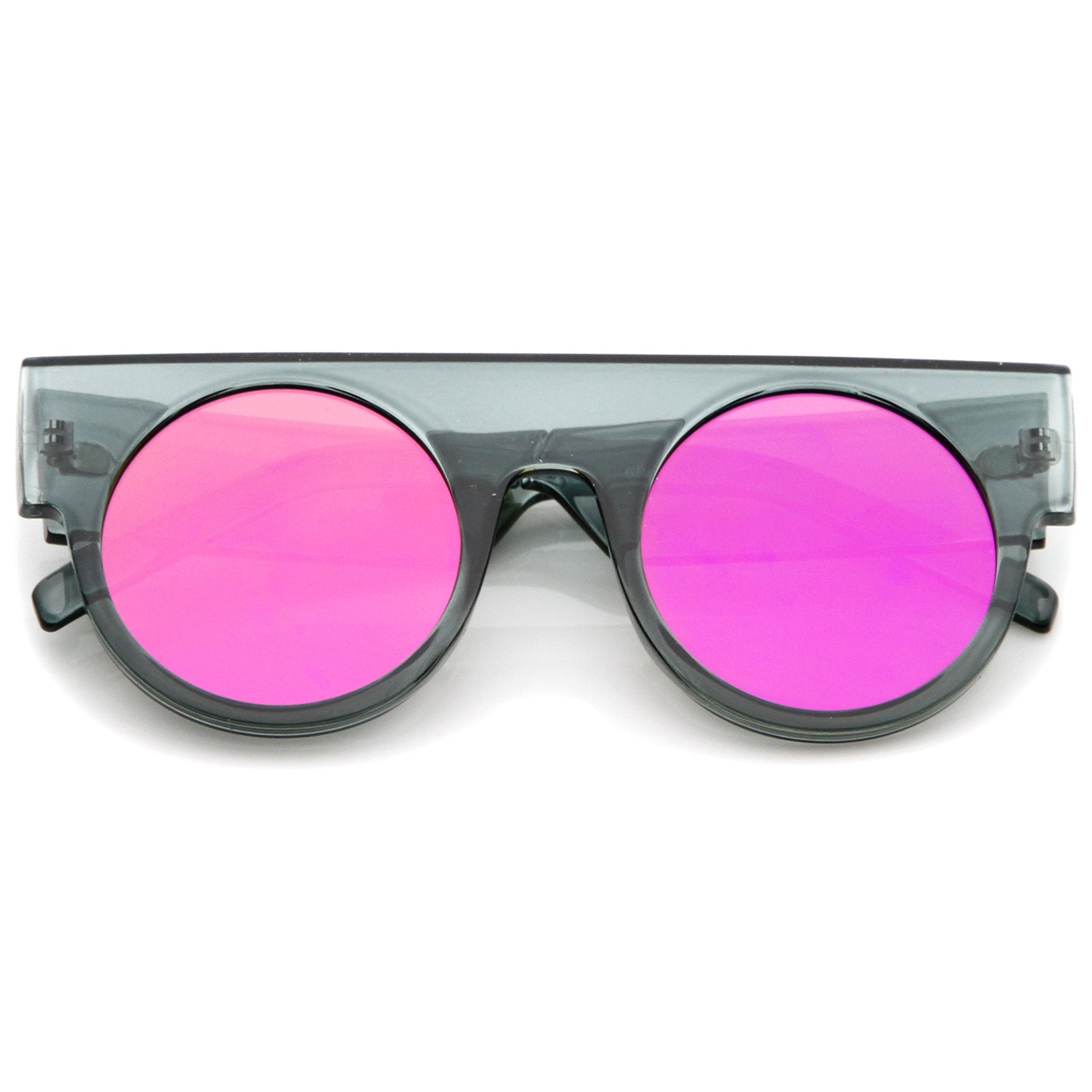 Smoke / Magenta Mirror