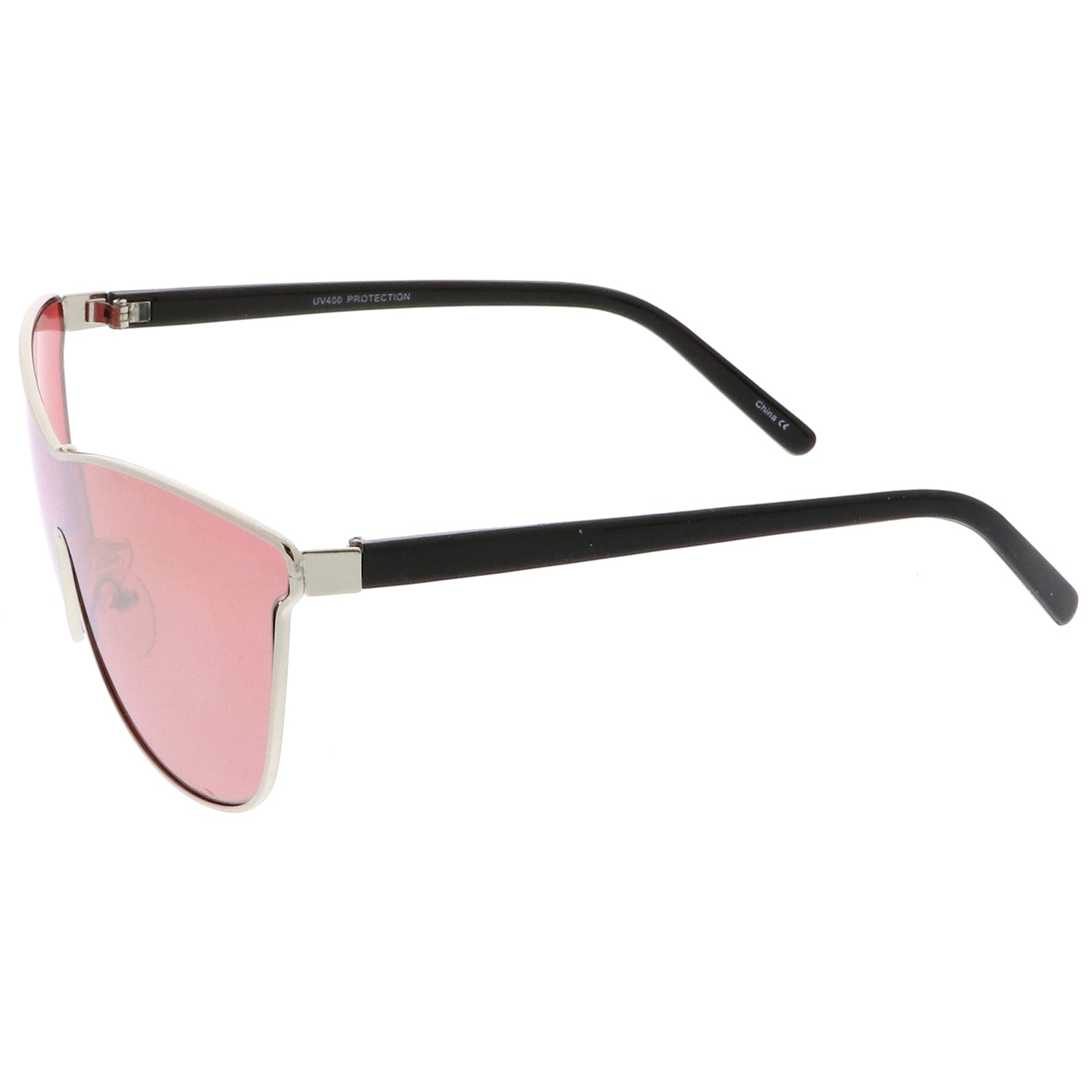 Silver / Pink Mirror