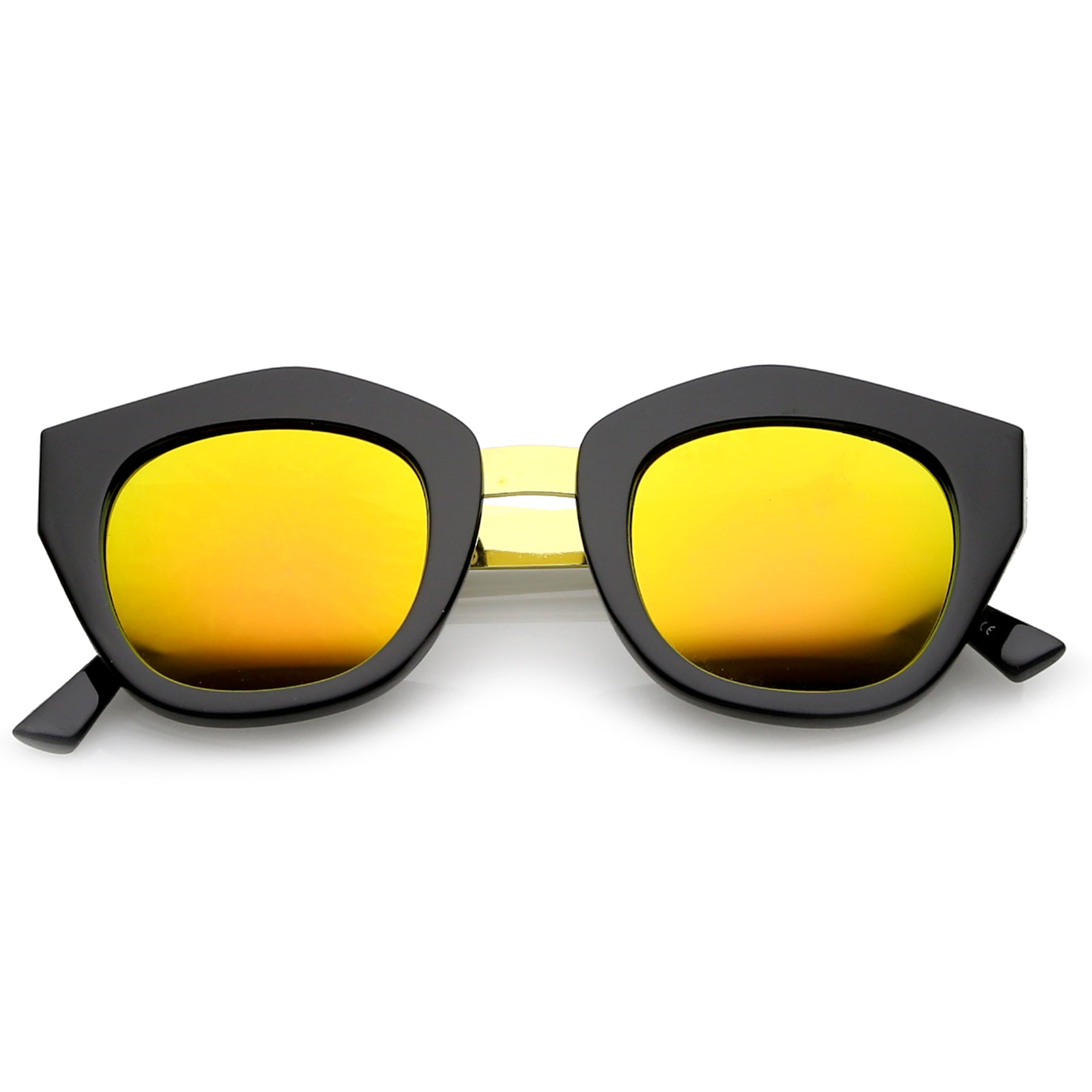 Black-Gold / Orange Mirror