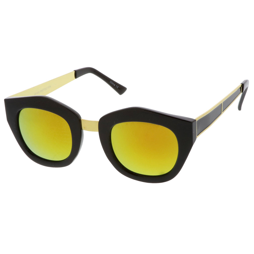 Black-Gold / Orange Mirror