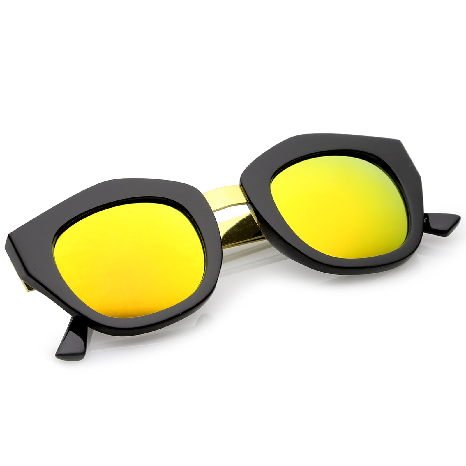 Black-Gold / Orange Mirror