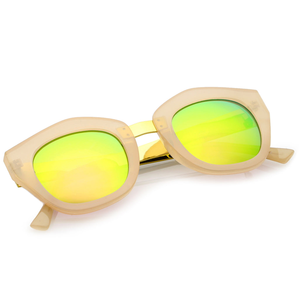 Pink-Gold / Pink-Green Mirror