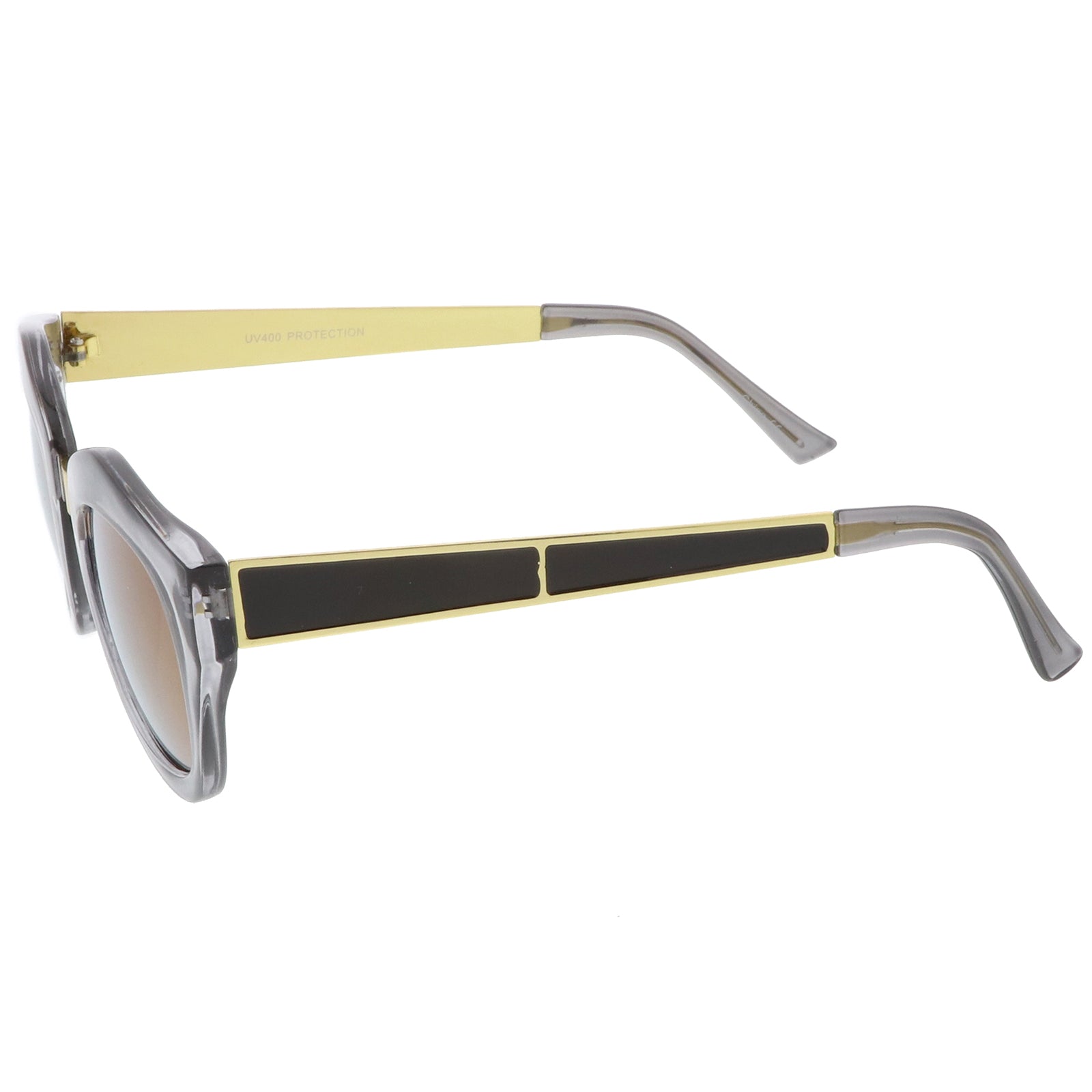 Smoke-Gold / Purple Mirror
