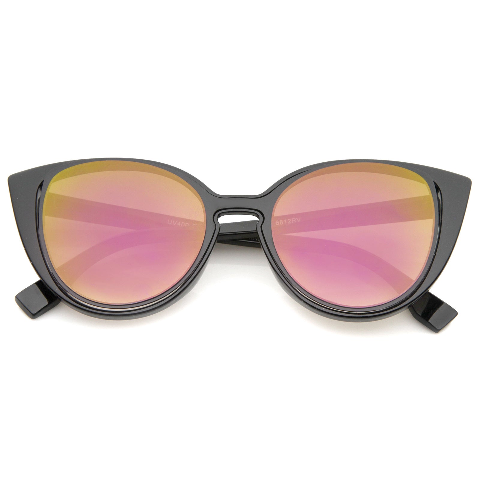 Black-Gunmetal / Magenta Mirror