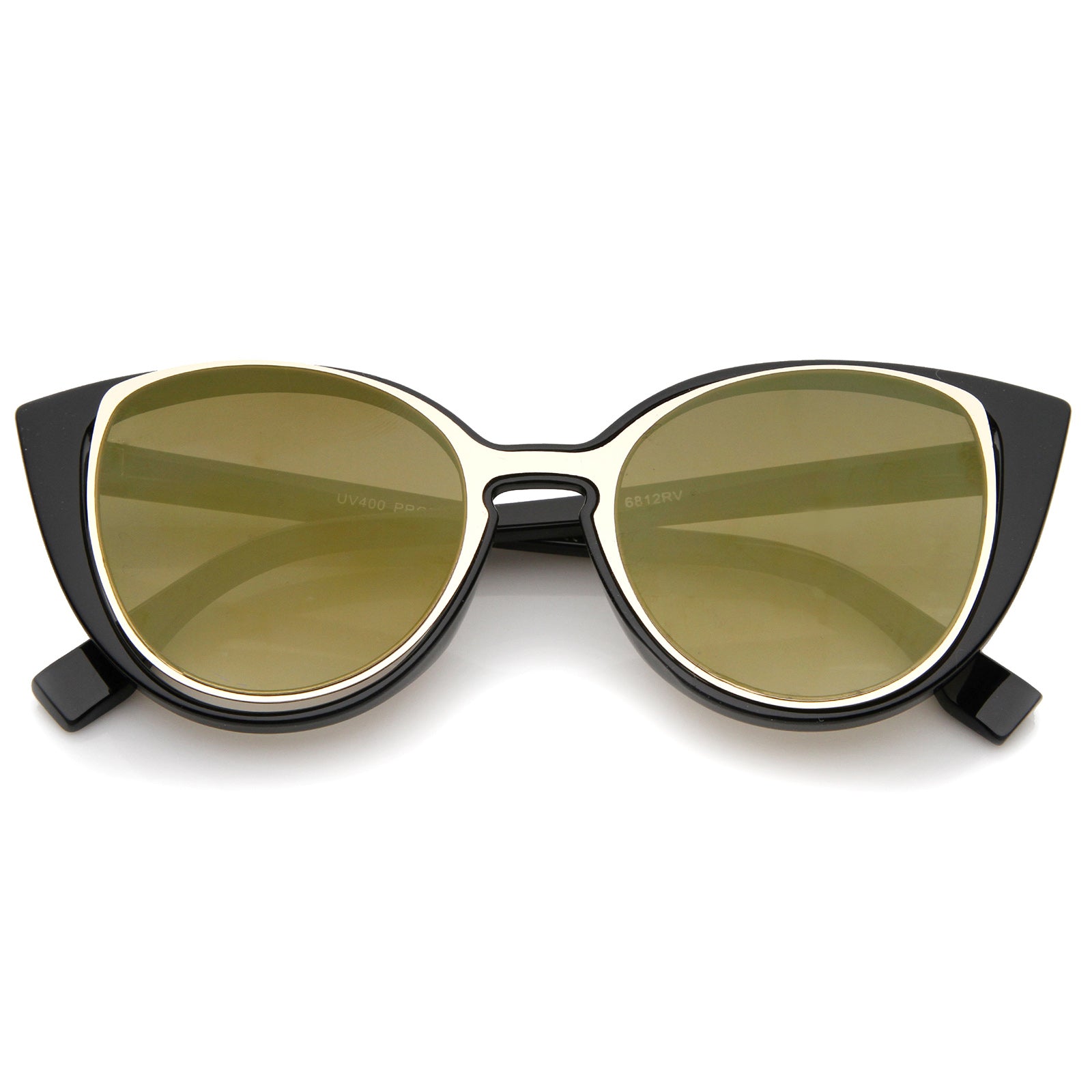 Black-Gold / Brown Mirror