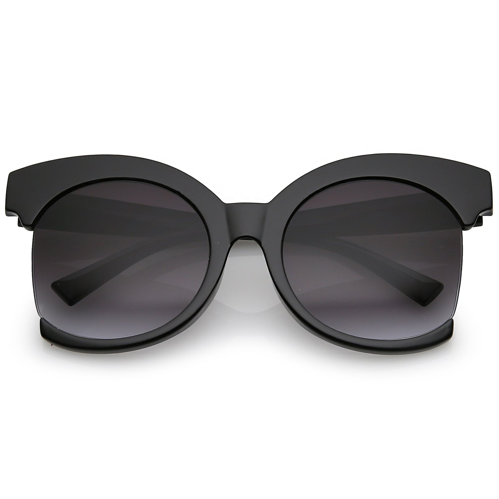 Women's Oversized V Cat Eye Sunglasses