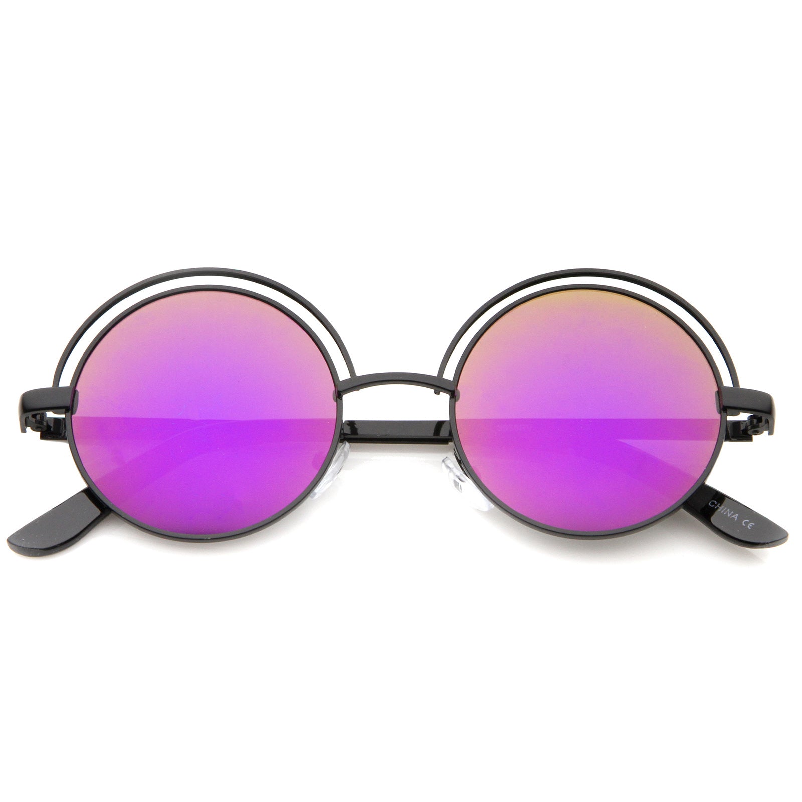 Black / Magenta Mirror