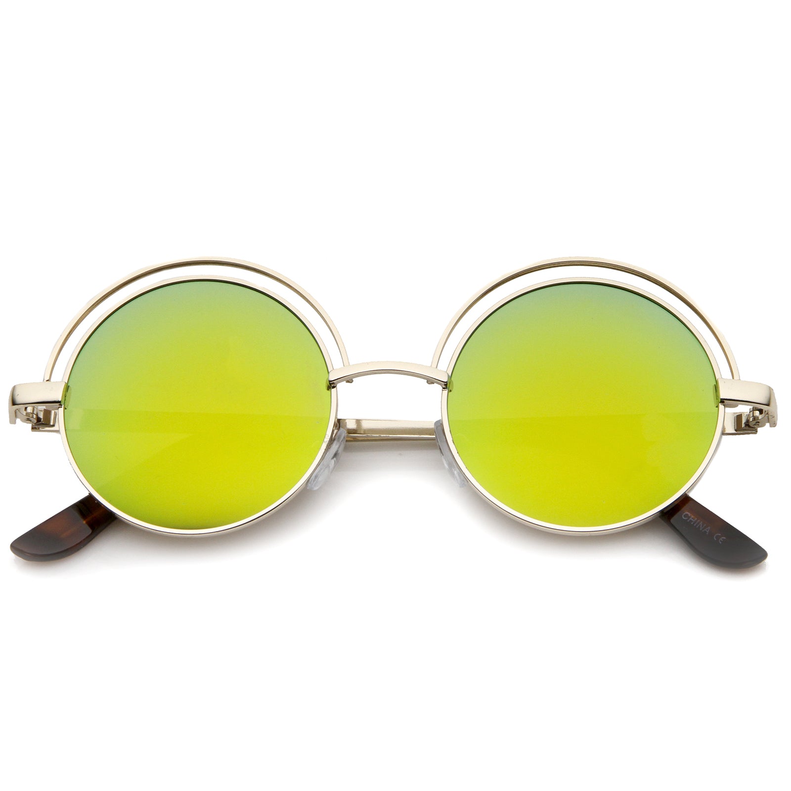 Gold / Green Mirror