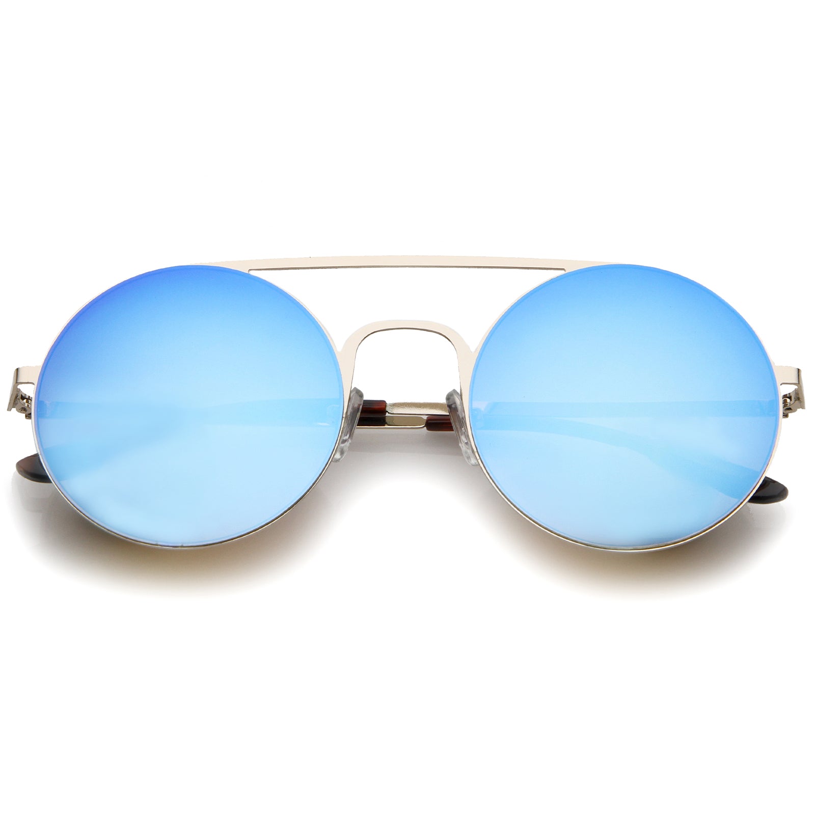 Gold / Blue-Orange Mirror