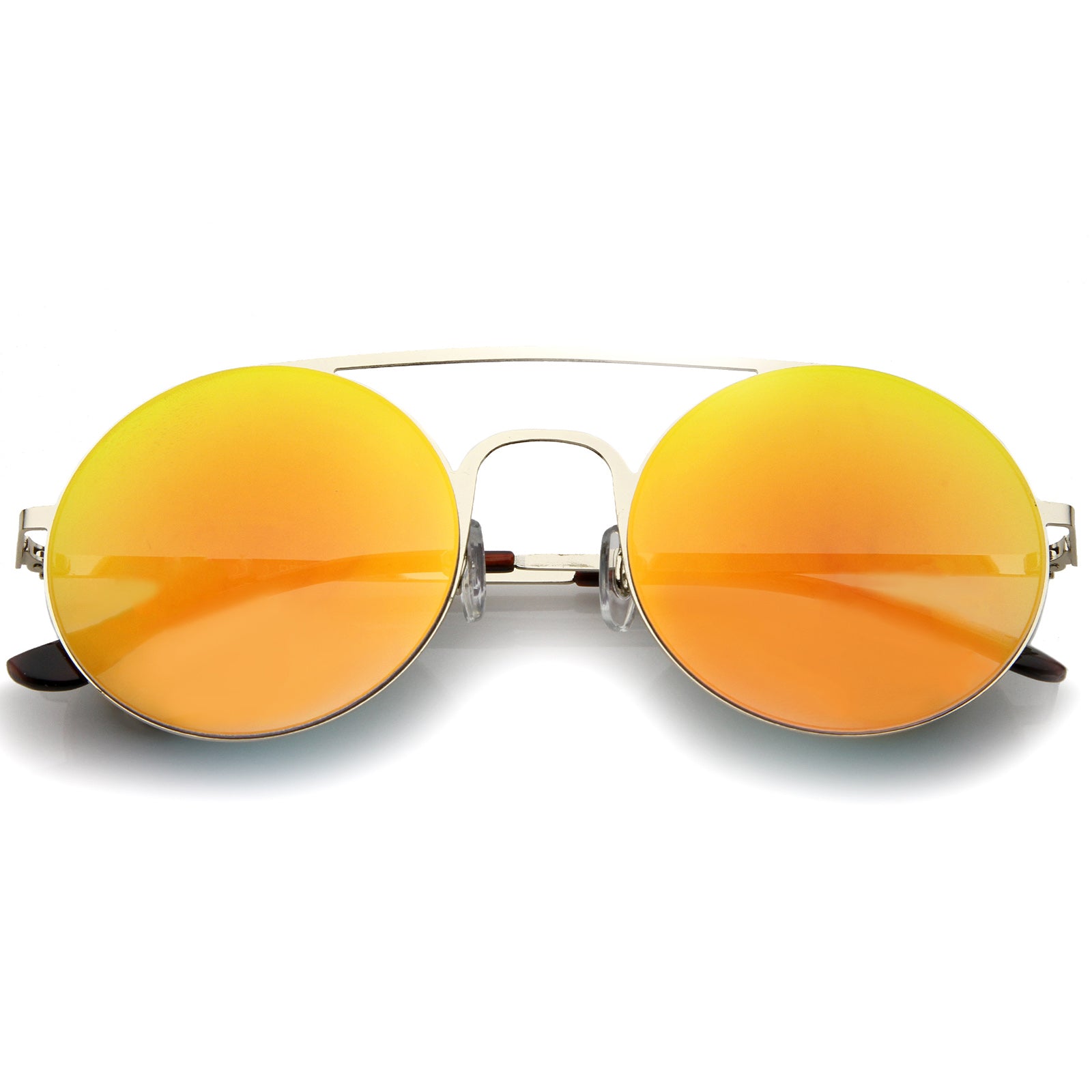 Gold / Orange-Blue Mirror