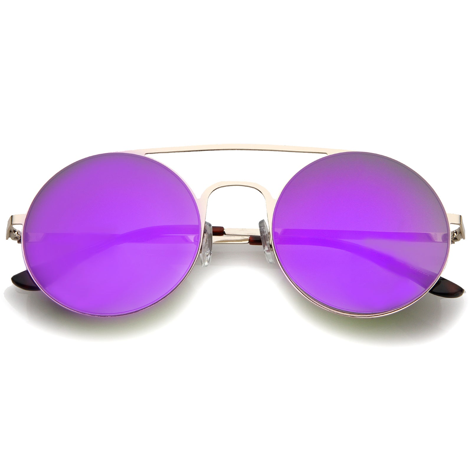 Gold / Purple-Green Mirror