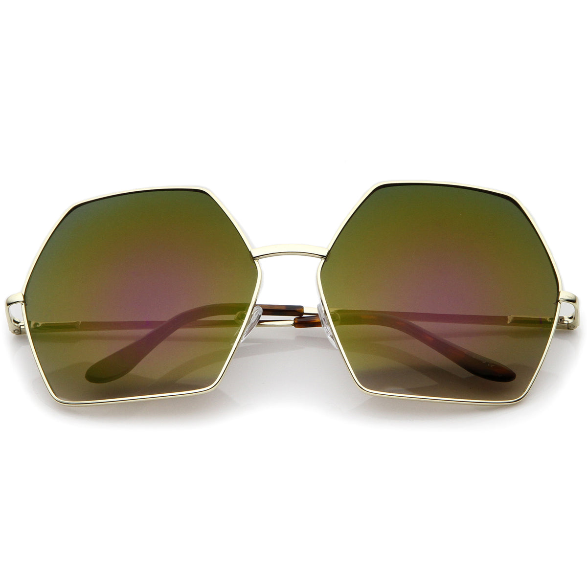 Gold / Purple-Green Mirror