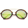 Tortoise-Gold / Green-Pink Mirror