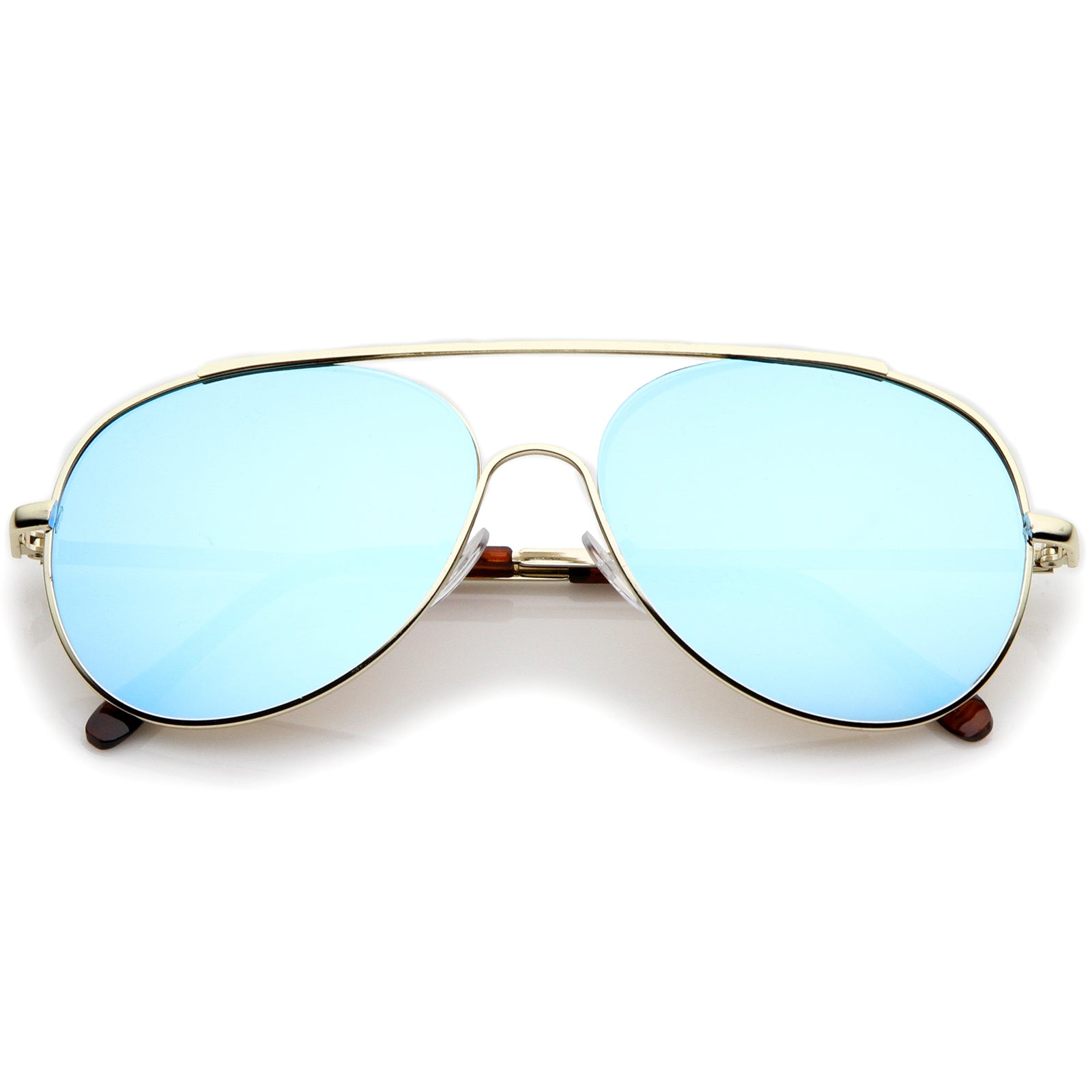 Gold / Blue Mirror