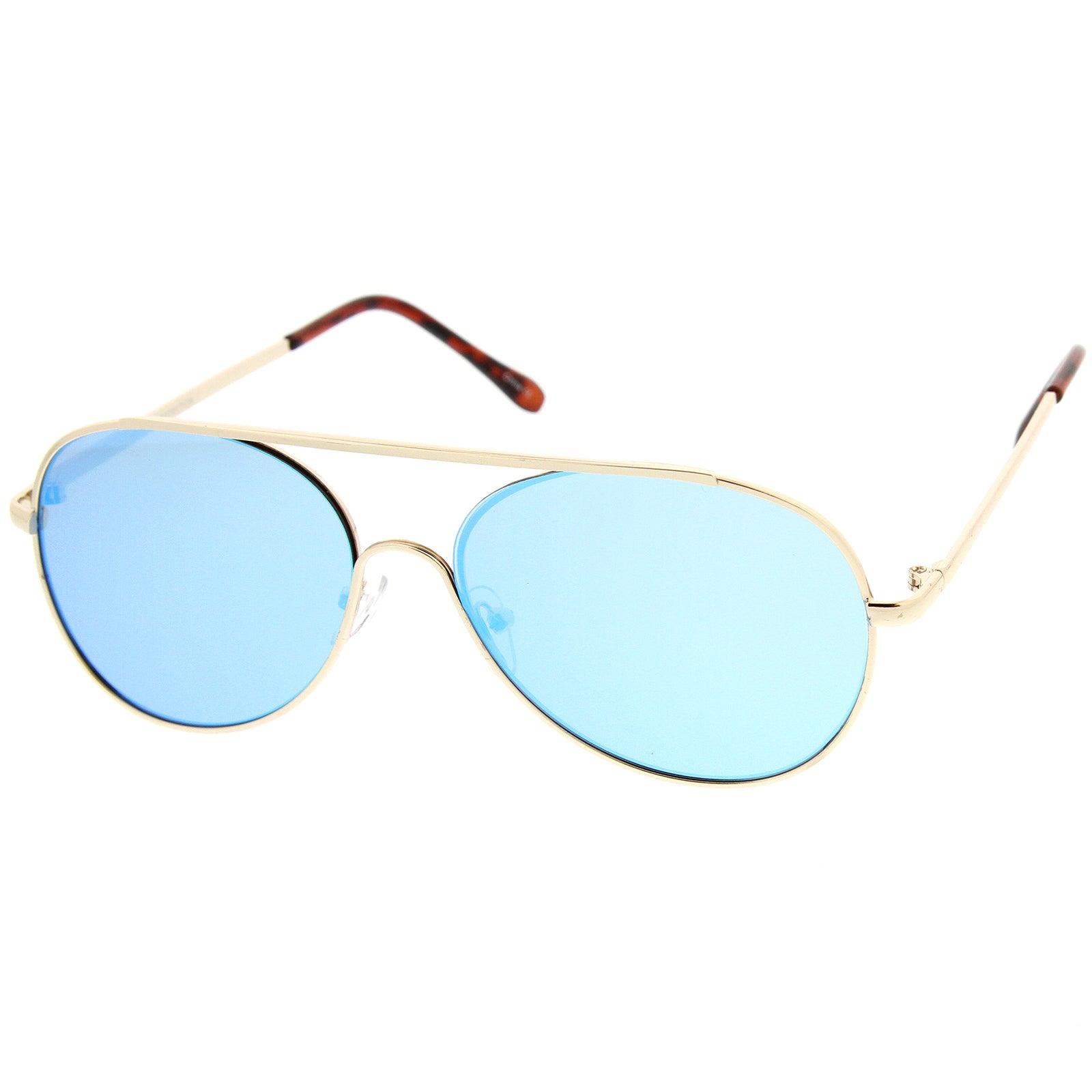 Gold / Blue Mirror