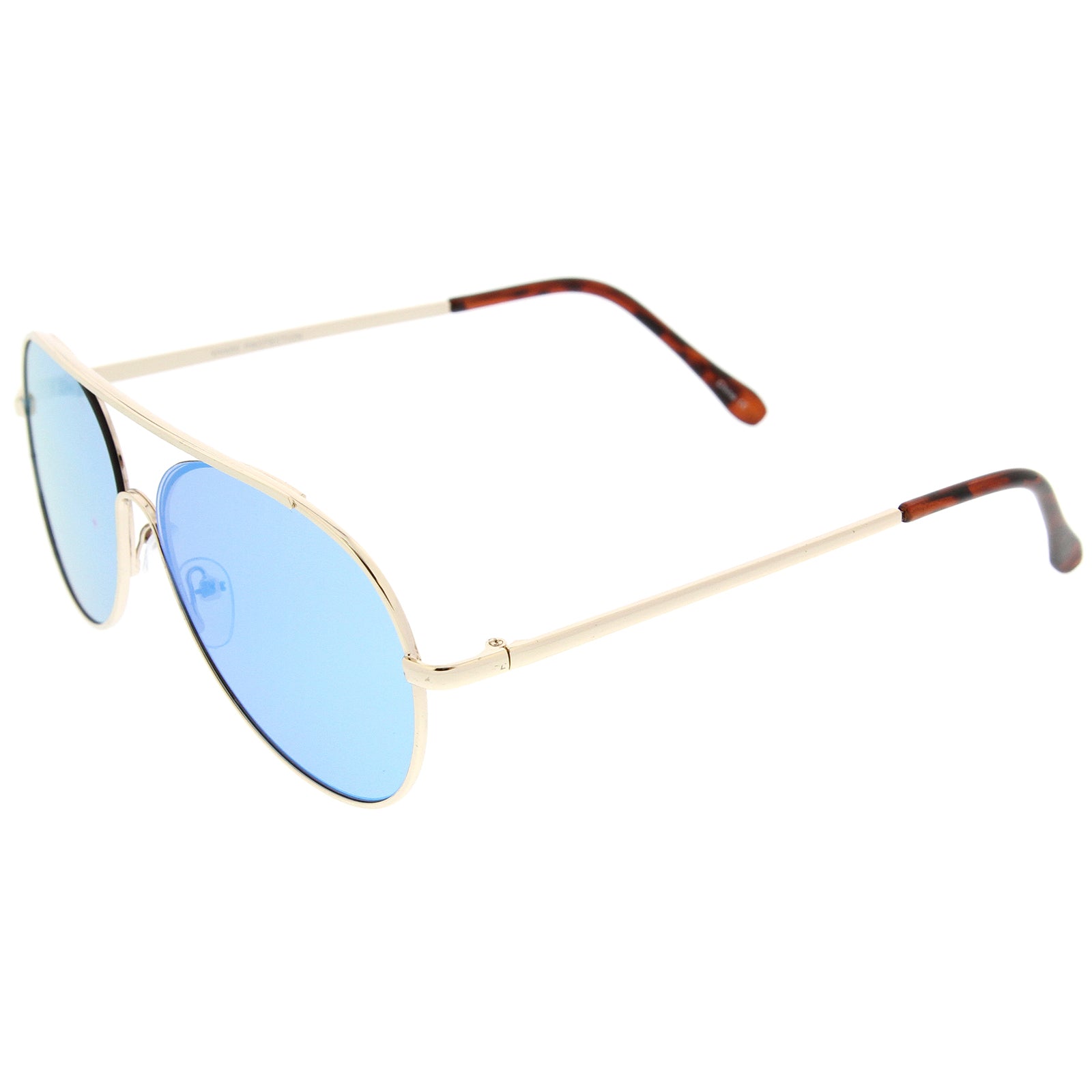 Gold / Blue Mirror