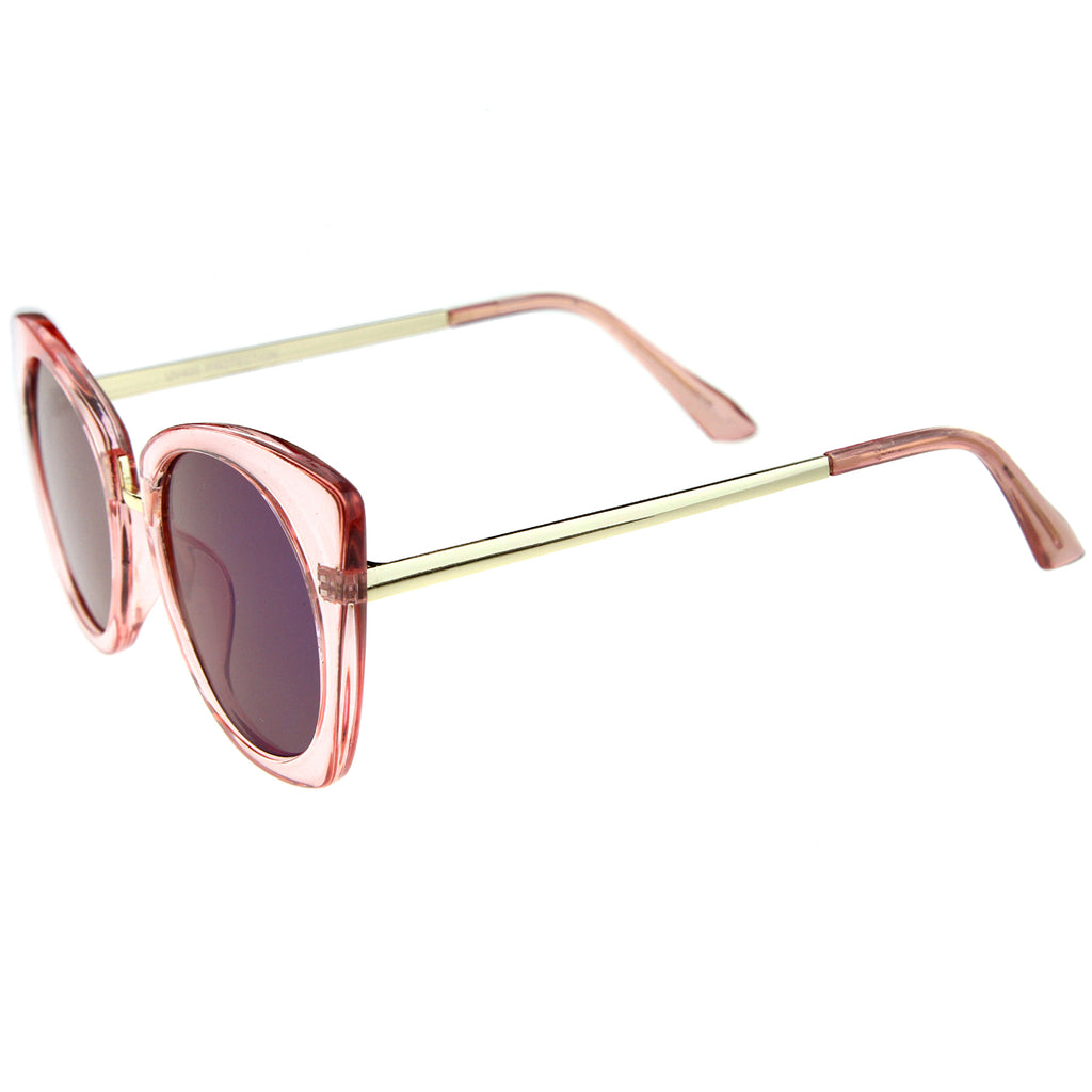 Pink-Gold / Blue Mirror