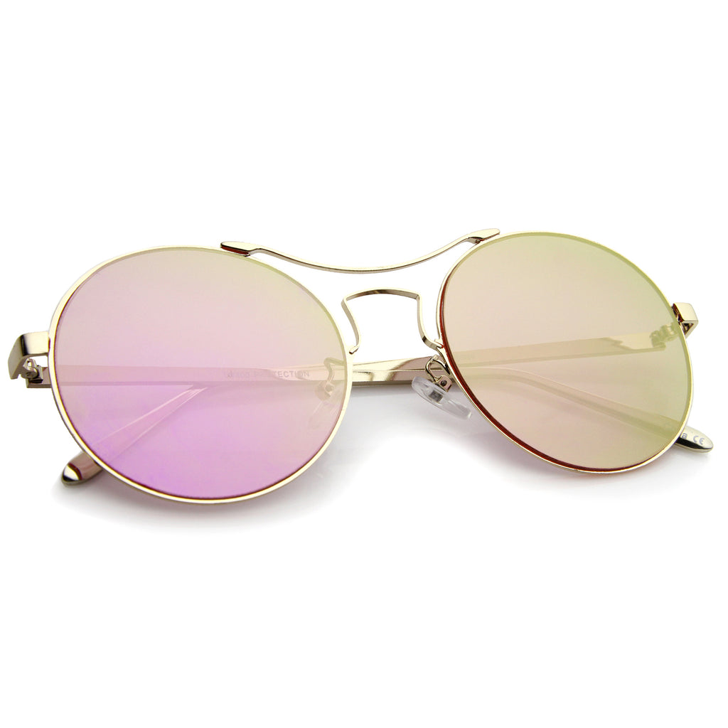 Gold / Pink Mirror