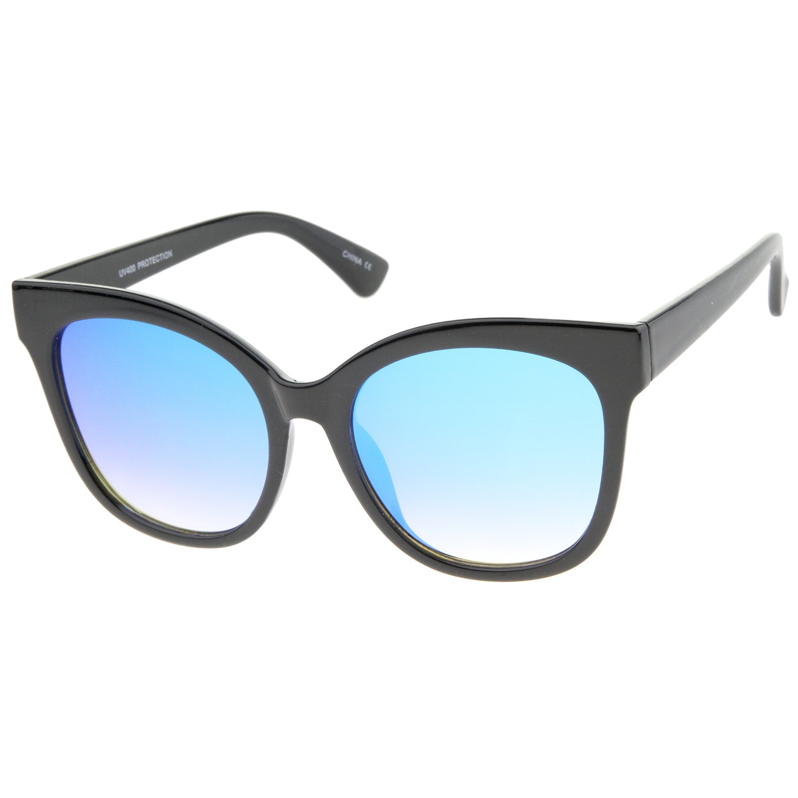Black / Blue Mirror