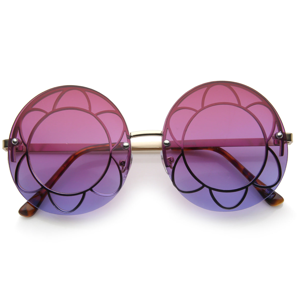 Gold / Pink-Violet Gradient