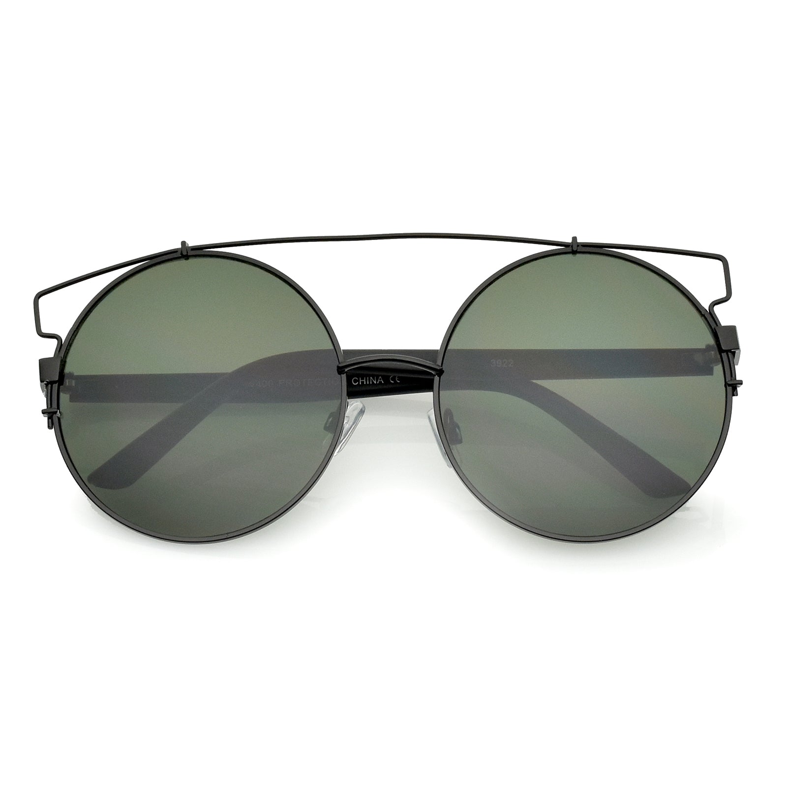 Black Matte Black / Green