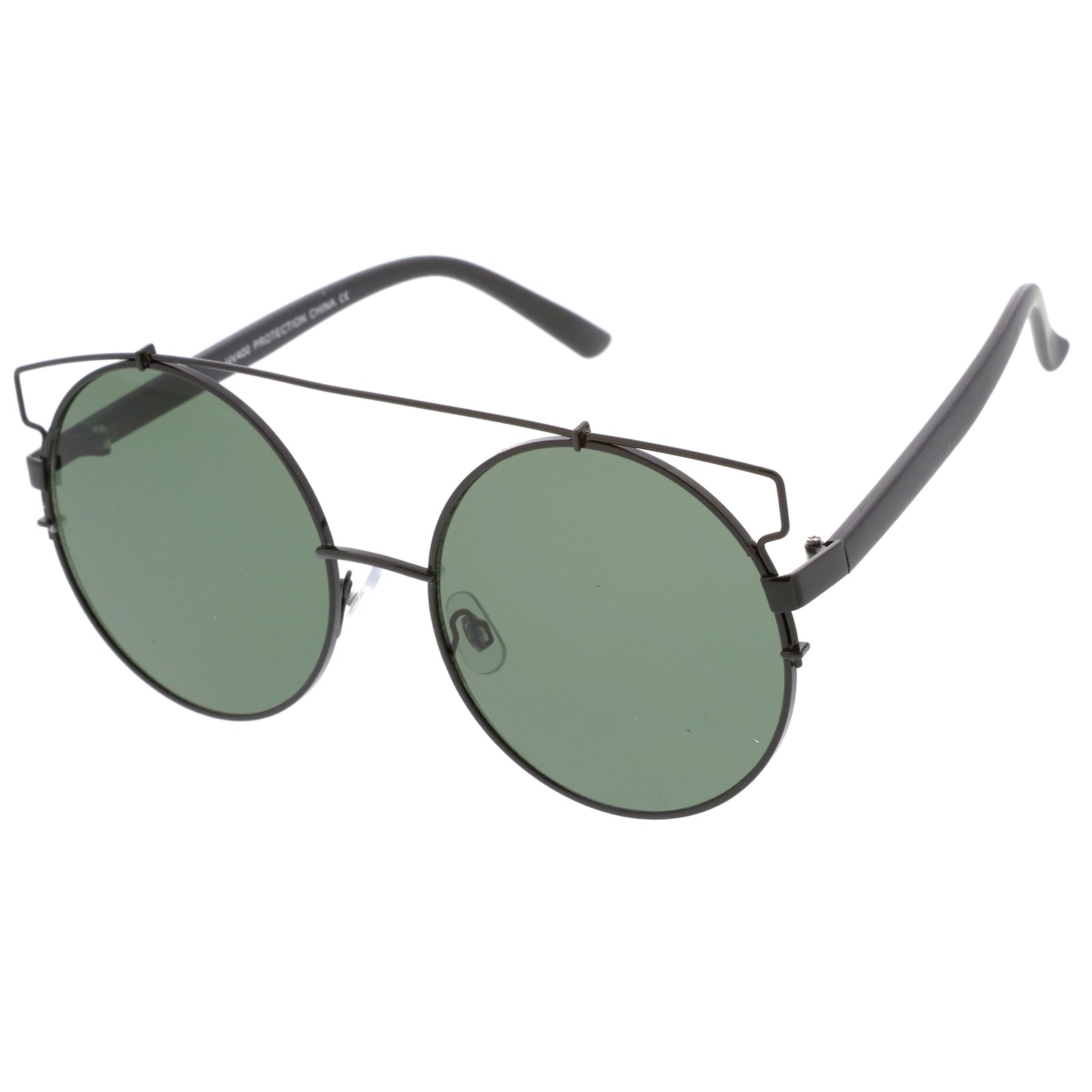 Black Matte Black / Green