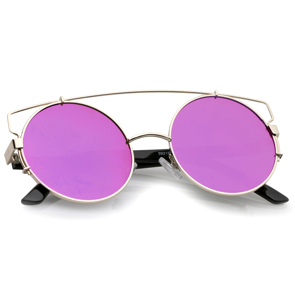 Gold / Purple Mirror