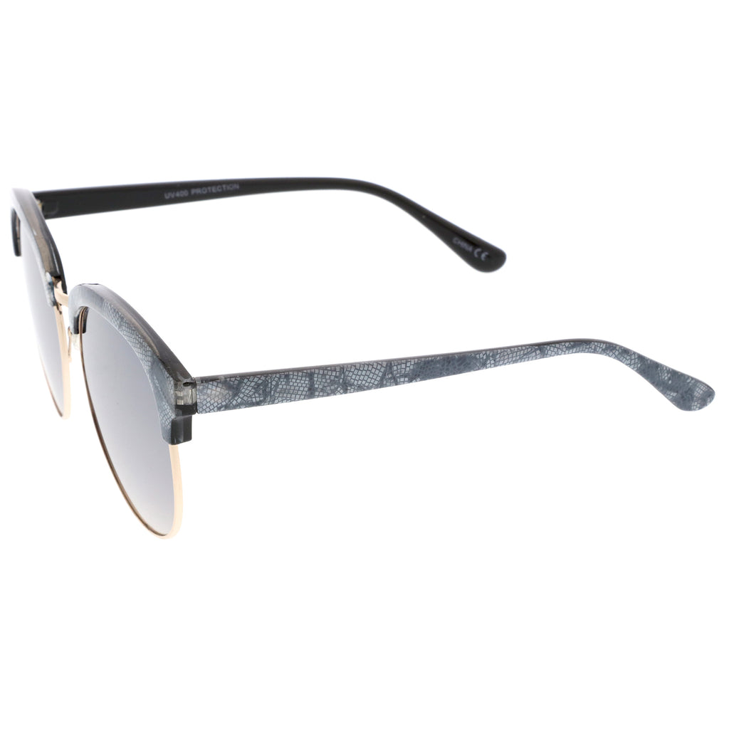 Dark Grey Gold / Silver Mirror