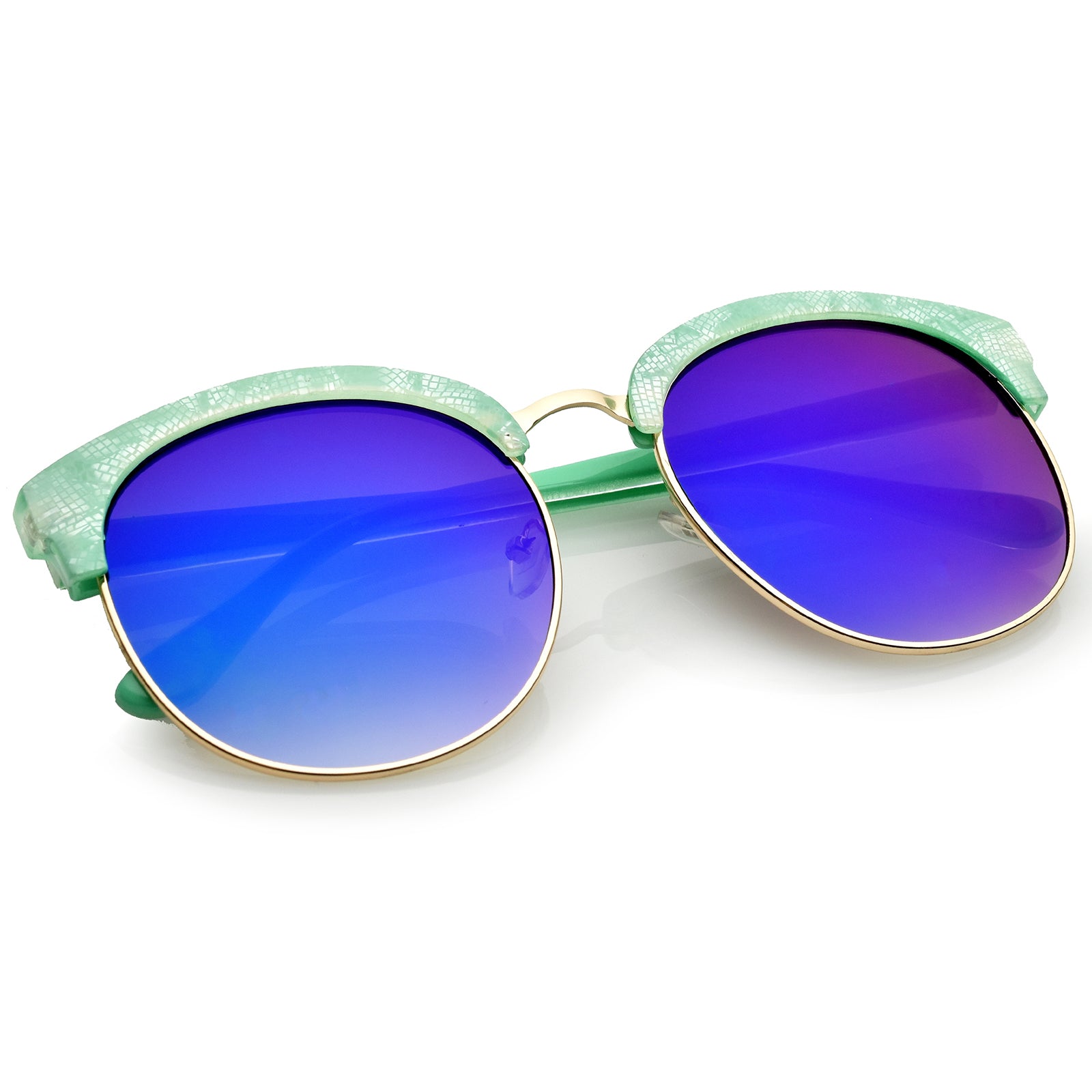 Green Gold / Blue Mirror