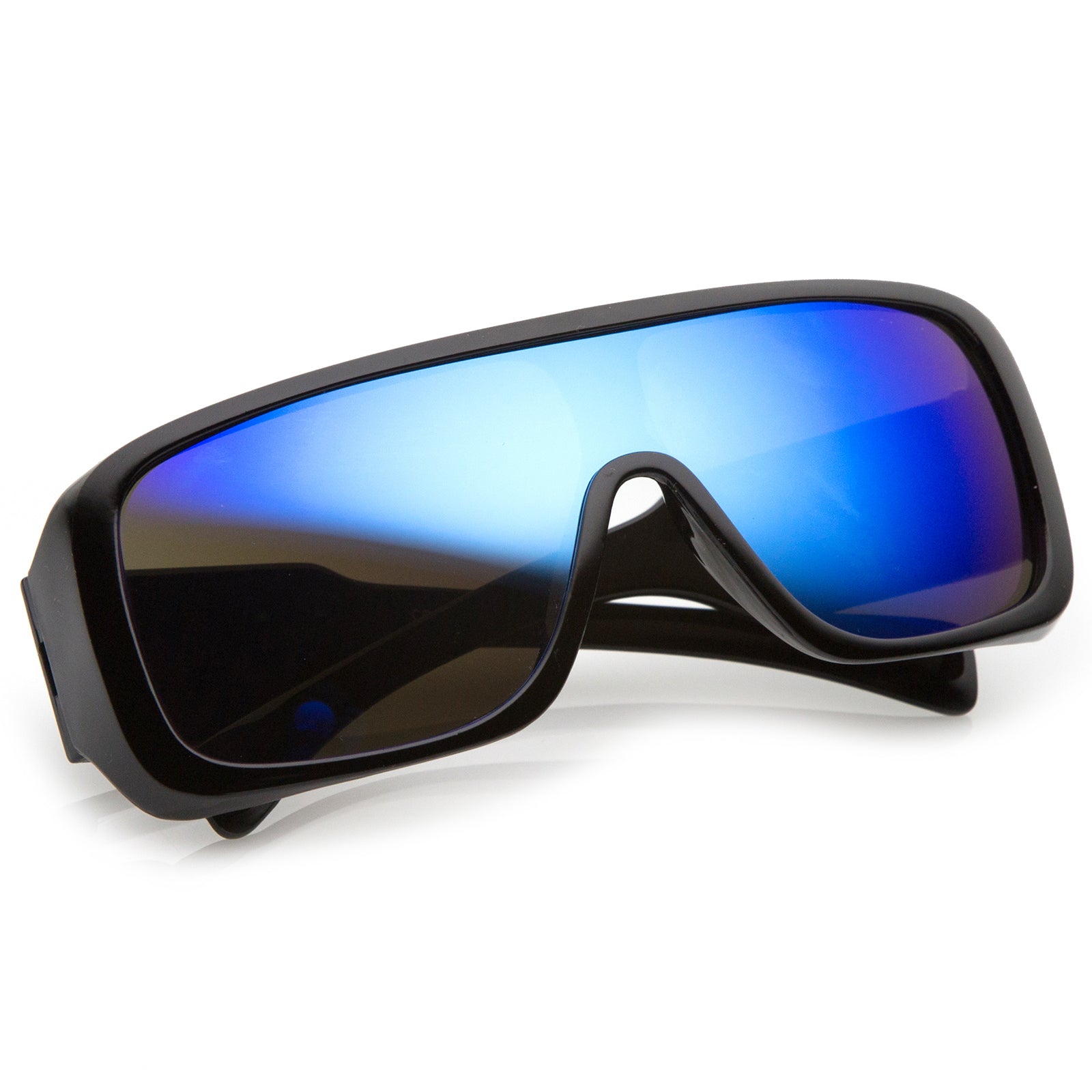 Black / Blue Mirror