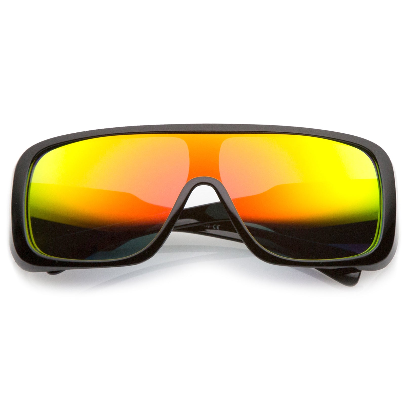 Black / Orange-Yellow Mirror