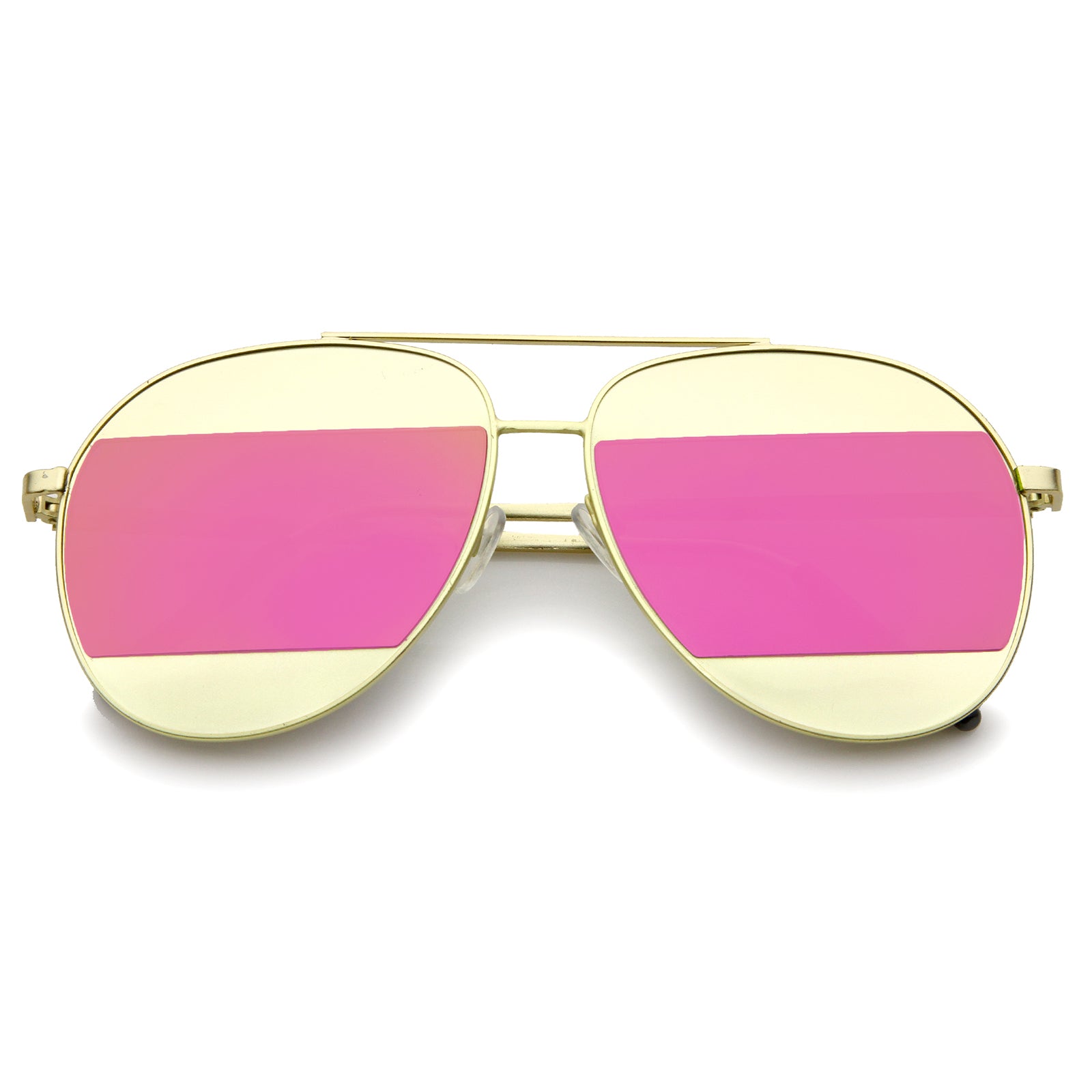 Gold / Magenta Mirror