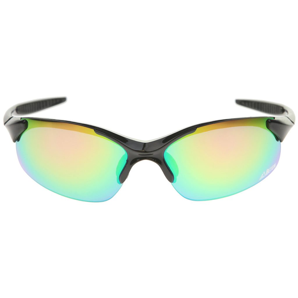 Black-Black / Pink-Green Mirror