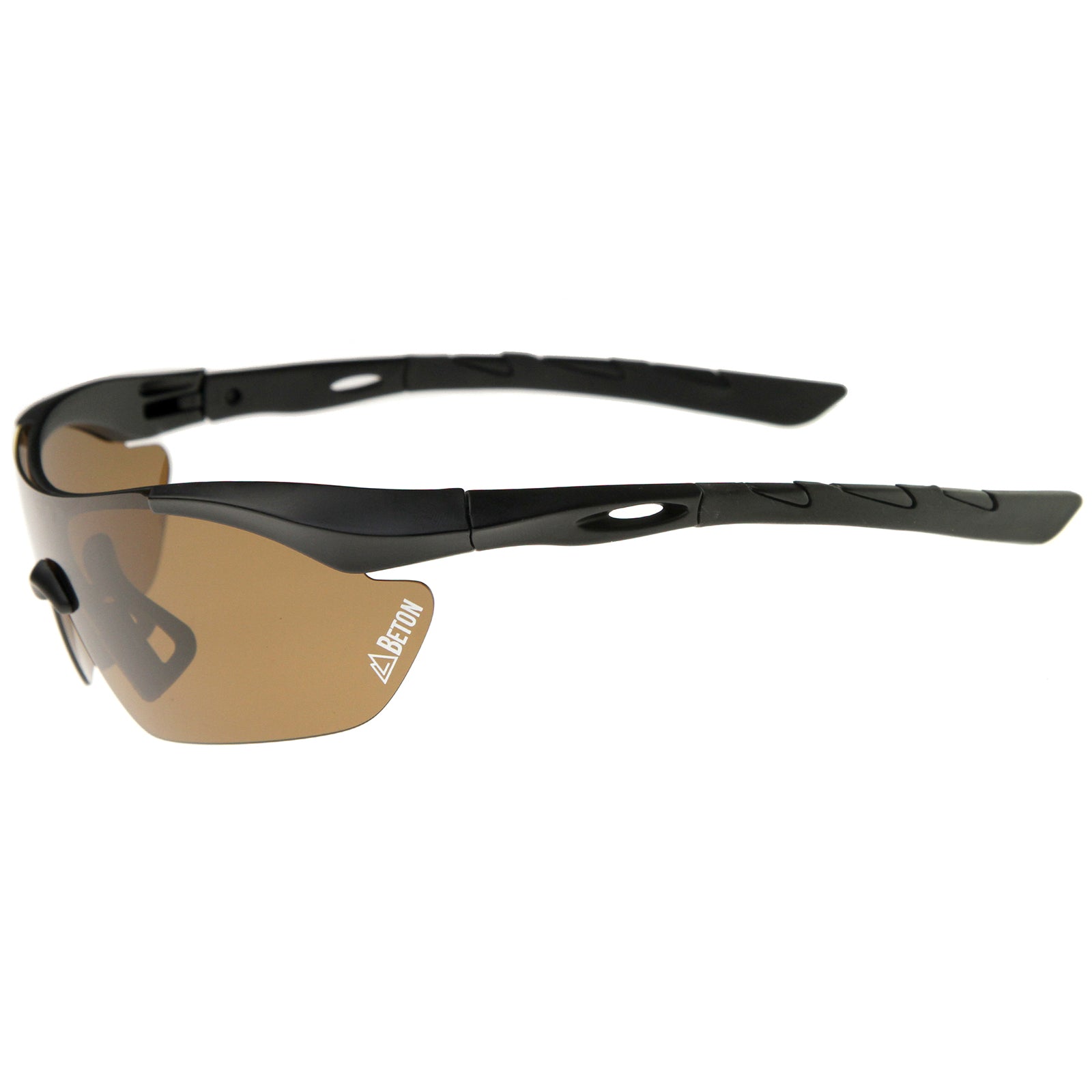 Matte Black / Brown