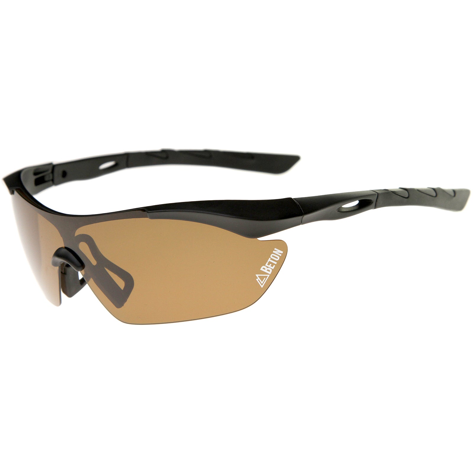 Matte Black / Brown