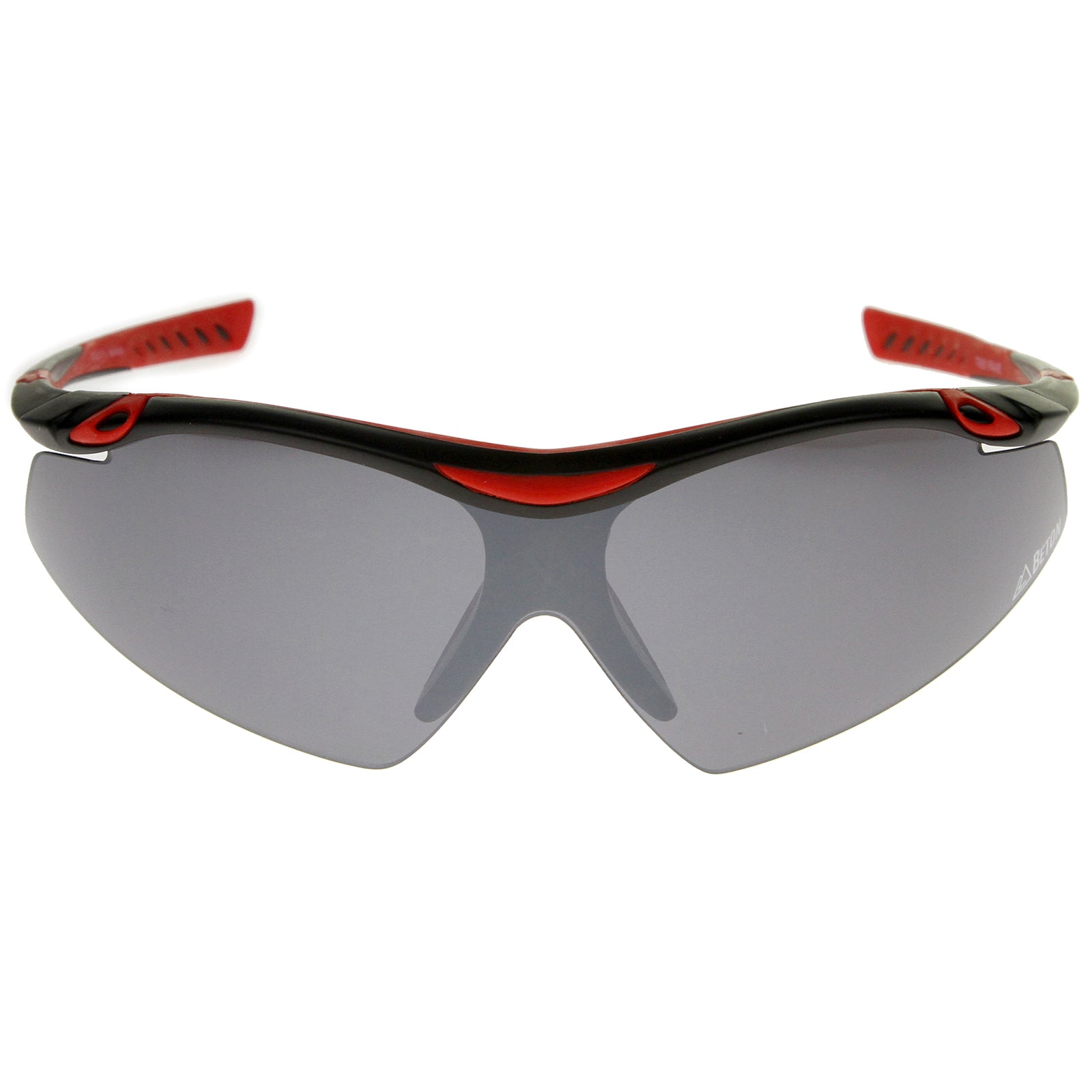 Matte Black-Red / Smoke