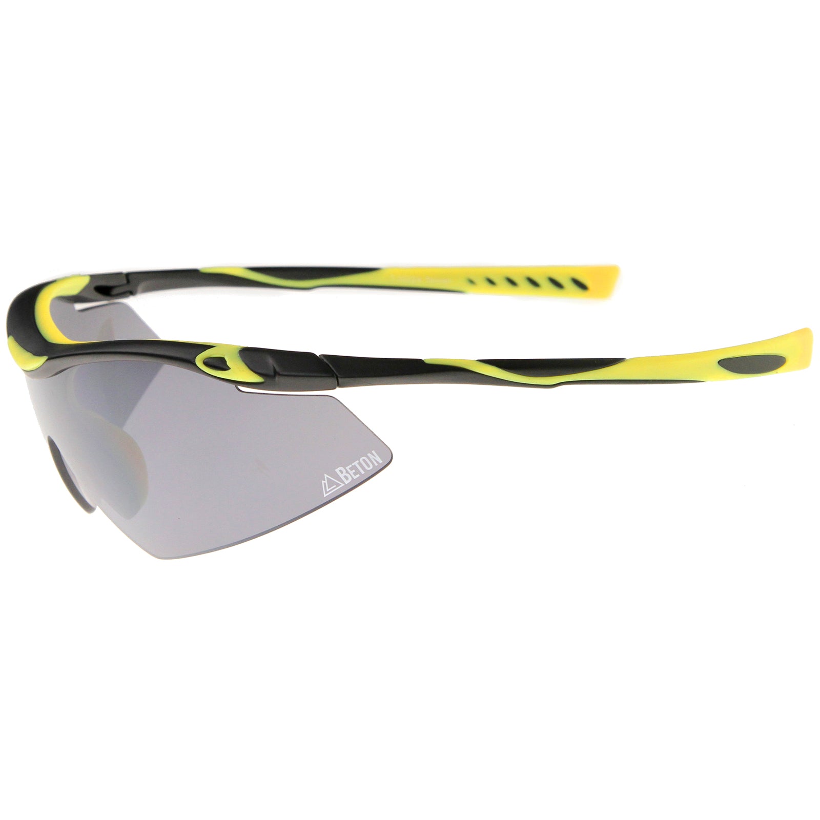 Matte Black-Yellow / Smoke