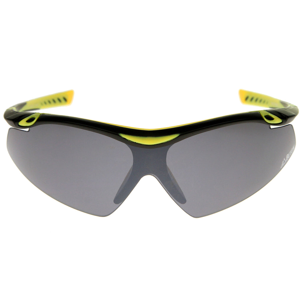 Matte Black-Yellow / Smoke