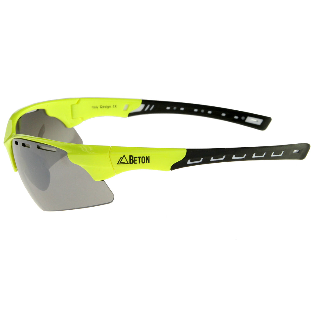 Yellow-Black / Smoke Mirror